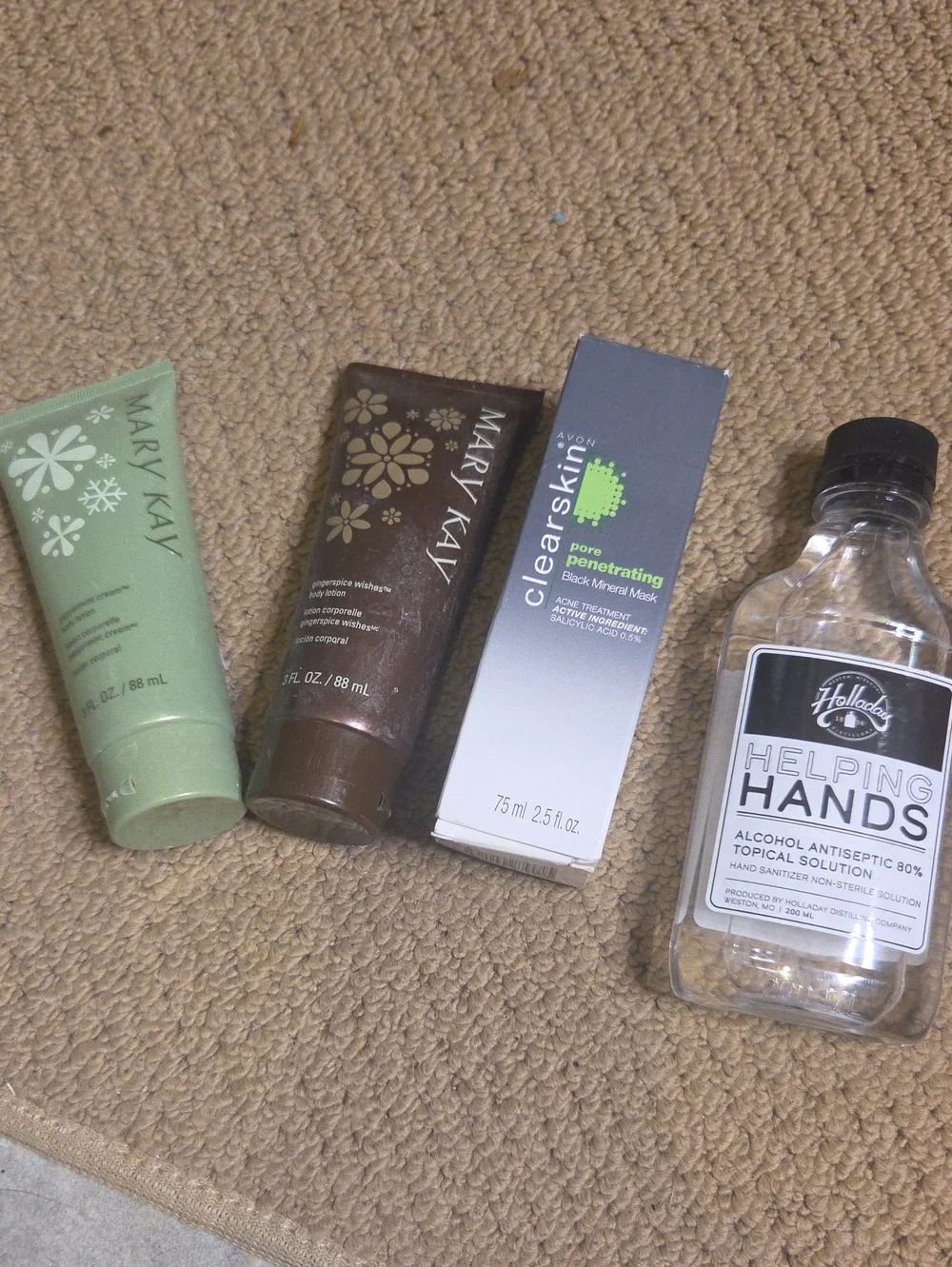 Mary Kay Skincare Trio with Clearskin Pore Mask and Hand Sanitizer